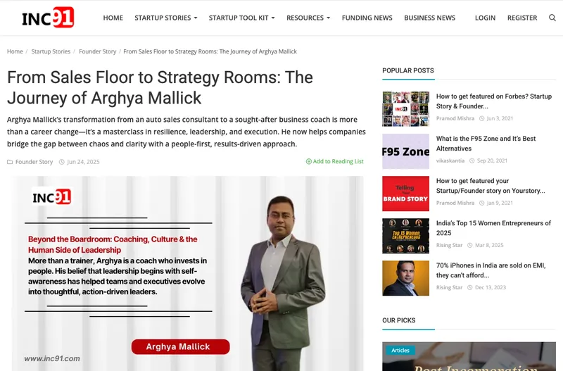 From Sales Floor to Strategy Rooms: The Journey of Arghya Mallick