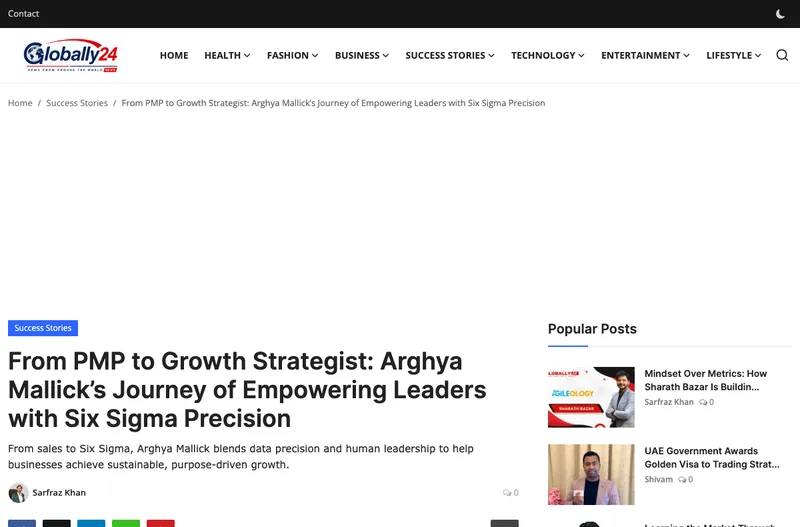 From PMP to Growth Strategist: Empowering Leaders with Six Sigma Precision