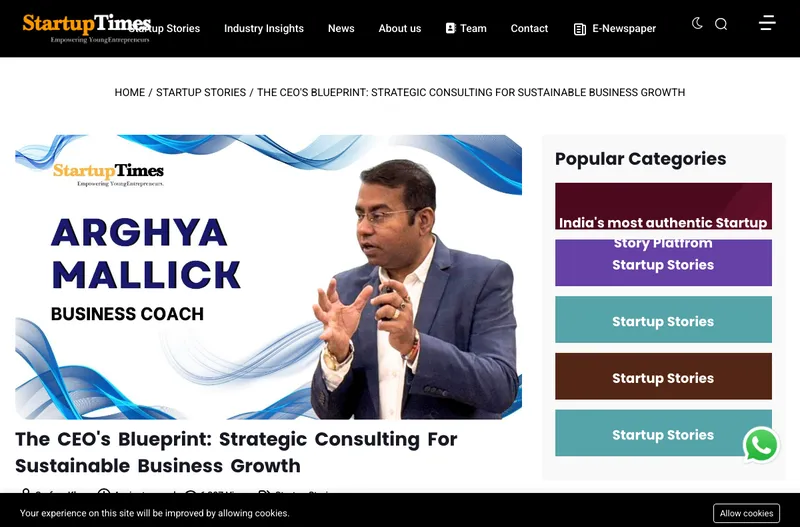 The CEO's Blueprint: Strategic Consulting for Sustainable Business Growth